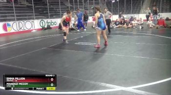 W 122 lbs Round 2 (4 Team) - Rose Kaplan, Indiana vs Brooklyn Pace, Utah