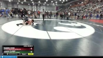 119 lbs Cons. Round 3 - Raiden Cook, Victory Wrestling-Central WA vs Jaxon Clasby, Punisher Wrestling Company