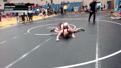 150 lbs Champ. Round 3 - Jason Lewis, Grizzly Wrestling Club vs John Neff, Lakeland Wrestling Club