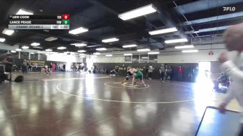215 lbs Champ. Round 2 - Lance Pease, Poway vs Levi Cook, Turlock