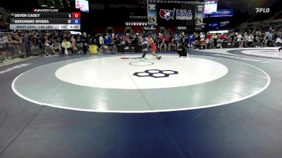138 lbs Quarters - Deven Casey, IL vs Geronimo Rivera, UT