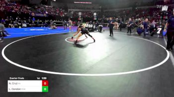 170 lbs Quarterfinal - Nathan Cruz, Northview (SS) vs Luke Condon, Poway (SD)