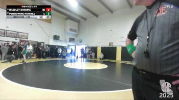108 lbs Cons. Round 1 - Bradley Burdine, Folsom Middle School vs Persephine Ramirez, La Joya