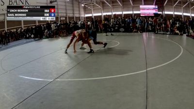 150 lbs Champ. Round 2 - Zach Benson, Colorado vs Gael Moreno, Somerton Luchadores Wrestling Club