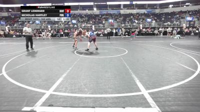 163 lbs Quarterfinal - Grant Leininger, Southern Boone vs Nicholas Hartley, Purler