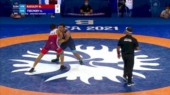 82 kg Round Of 16 - Mukhammadkodir Rasulov, UZB vs Amirkhan Tsechoev, RUS