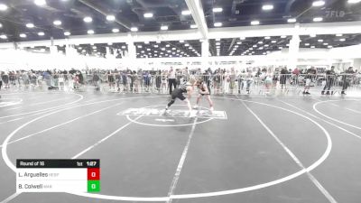 138 lbs Round Of 16 - Landin Arguelles, Hesperia HS vs Brode Colwell, War