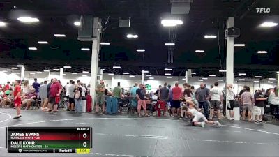 115 lbs Round 1 (4 Team) - James Evans, Ruthless White vs Dale Kohr, Moser`s Mat Monster