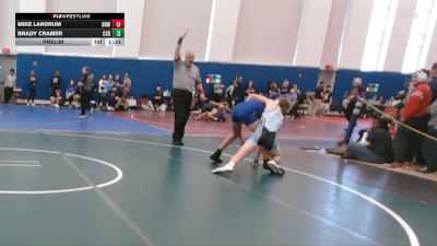138 lbs Prelim - Brady Cramer, Cosby vs Mike Landrum, Downingtown West