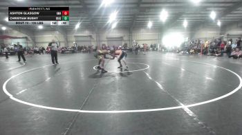 125 lbs Consi Of 32 #1 - Ashton Glasgow, The Glasgow Wrestling Academy vs Christian Bushy, Beast Mode Wrestling