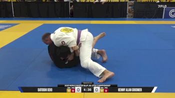 Kenny Alan Grismer vs Satoshi Seki 2025 World Master IBJJF Jiu-Jitsu Championship