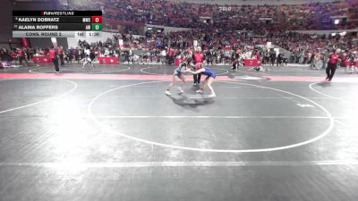 118 lbs Cons. Round 2 - Kaelyn Dobratz, Mukwonago Wrestling Club vs Alaina Roffers, Aviators Wrestling