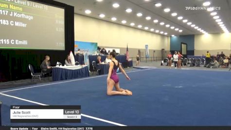 Julie Scott - , HW Regionettes (ONT) - 2020 California Grand Invitational & Collegiate Challenge