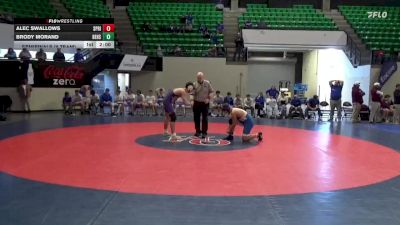 177 lbs Semifinals (8 Team) - Brody Morand, Beauregard HS vs Alec Swallows, Springville