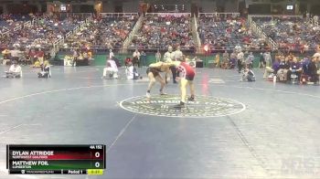 4A 152 lbs Cons. Semi - Matthew Foil, Lumberton vs Dylan Attridge, Northwest Guilford