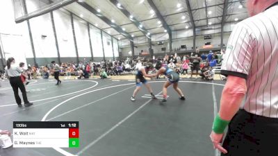 130 lbs Rr Rnd 1 - Kimber Wait, Mat Rats Rebooted vs Grant Maynes, The Wrestling Assylum