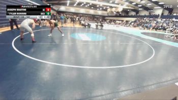 157 lbs Champ. Round 2 - Tyler Rossini, Brockport vs Joseph Martini, Ursinus