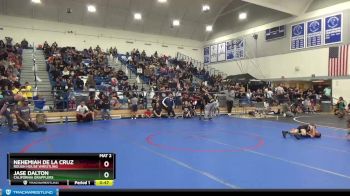 53 lbs Round 1 - Jase Dalton, California Grapplers vs Nehemiah De La Cruz, Rough House Wrestling
