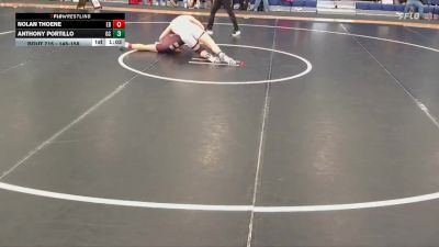 145-158 lbs Quarterfinal - Anthony Portillo, Gross Catholic vs Nolan Thoene, East Butler
