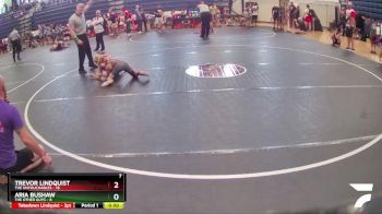 65 lbs Round 3 (8 Team) - Aria Bushaw, The Other Guys vs Trevor Lindquist, The Untouchables
