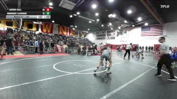 138 lbs Champ. Round 2 - Aiden Hill, Bell Gardens vs Merrec Carnes, Temescal Canyon