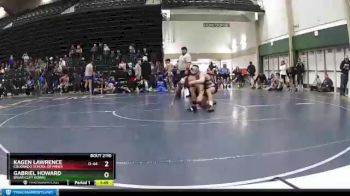 125 lbs Champ. Round 2 - Nick Gonzalez, Air Force Prep vs Dezmond Mcsellers, York (Neb.)