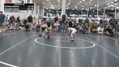 95 lbs Semifinal - Michael Mendick, Diamond State Inferno - EL vs Maximus Farace, Team Stay Ready - EL