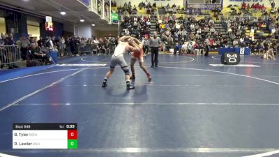 152 lbs Consy 6 - Billy Tyler, Brentsville-VA vs Ryan Lawler, Bishop McDevitt