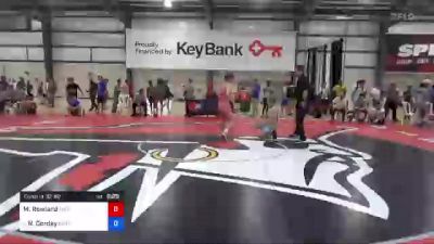 57 kg Consi Of 32 #2 - Matthew Rowland, Pinecrest Wrestling Club vs Nick Corday, Georgia