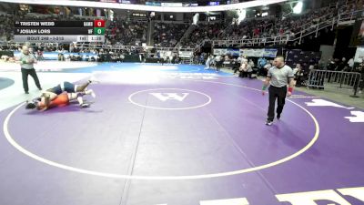 I-215 lbs Champ. Round 2 - Josiah Lors, William Floyd vs Tristen Webb, Hamburg