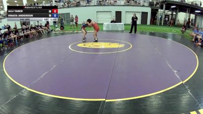 140 lbs Alli Taber, Oklahoma vs Hinata Anderson, Georgia