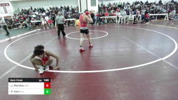 113 lbs Semifinal - Jayden Mendes, North Attleborough vs Pj Katz, Whitman-Hanson