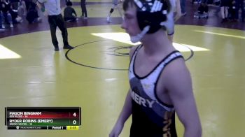 120 lbs Round 3 (8 Team) - Ryden Ewell (Emery), Snow Canyon vs Justin Parker, Box Elder