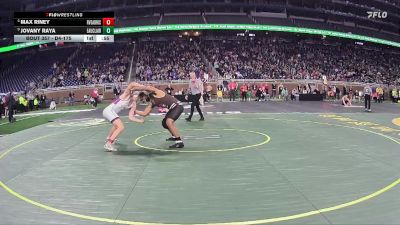 D4-175 lbs Cons. Semi - Max Riney, Riverview Gabriel Richard vs Jovany Raya, Eau Claire