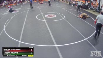 5A 152 lbs Quarterfinal - Hunter Jagodzinski, Hillcrest vs Hassan Williams, Summerville