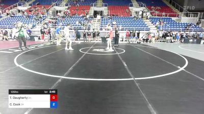 126 lbs Cons 64 #2 - Trey Daugherty, Ohio vs Colby Cook, Oregon