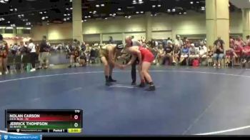 170 lbs Round 8 (10 Team) - Nolan Carson, S.E.O. Blue vs Jerrick Thompson, SD White