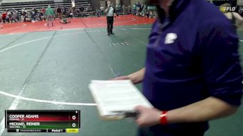 115 lbs Semis & 1st Wrestleback (8 Team) - Cooper Adams, Perham vs Michael Reiner, Waconia