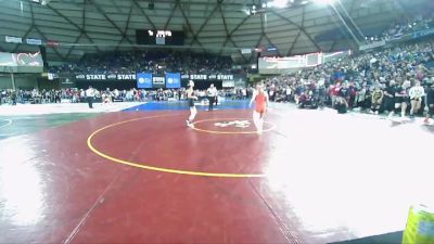 Girls 3A/4A 120 Cons. Round 3 - Signe Cairus, Stanwood (Girls) vs Deijah Diego, Central Kitsap (Girls)