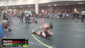 135 lbs Round 1 (6 Team) - Isaac Young, Ohio Gold vs Gavin Brown, Contenders WA