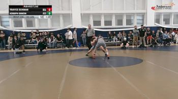133 lbs Consi Of 16 #2 - Trayce Eckman, Bellarmine vs Joseph Simon, Pittsburgh - UNATT