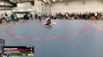 157 lbs Cons. Round 6 - Tristan Gilbert, Mountain View vs Lathen Huntsman, North Platte