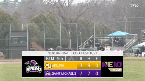 Replay: Adelphi vs St. Michael's | Apr 12 @ 12 PM