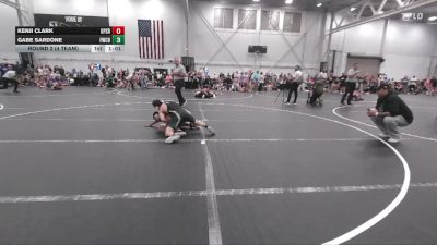 113 lbs Round 2 (4 Team) - Kenji Clark, GPS Red vs Gabe Sardone, Freakztyle Wrecking Crew Blue