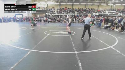 120 lbs Round Of 16 - Dante Giusti, Shawsheen vs Peter Rincan, Billerica