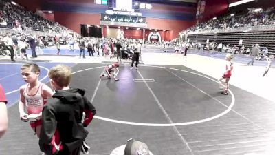 65 lbs Consi Of 4 - Maddox Horner, Natrona Colts WC vs Ryker Nixdorf, Glasgow WC