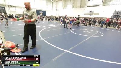 83 lbs Semifinal - Michael Ruckdaschel, Revolution Elite Wrestling vs Jayce Carter, Malone Wrestling Club