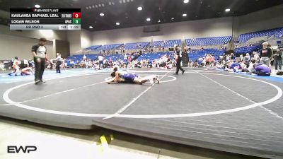 120 lbs Rr Rnd 3 - Kaulahea Raphael Leal, Jflo Trained vs Logan Wilson, Apache Wrestling Club
