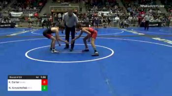 108 lbs Prelims - Kade Carter, Shawnee Wrestling vs Noah Krzysztofiak, Grindhouse Wrestling