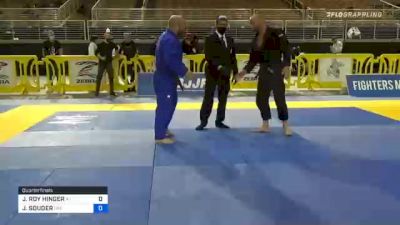 JOSHUA ROY HINGER vs JOSH SOUDER 2020 World Master IBJJF Jiu-Jitsu Championship
